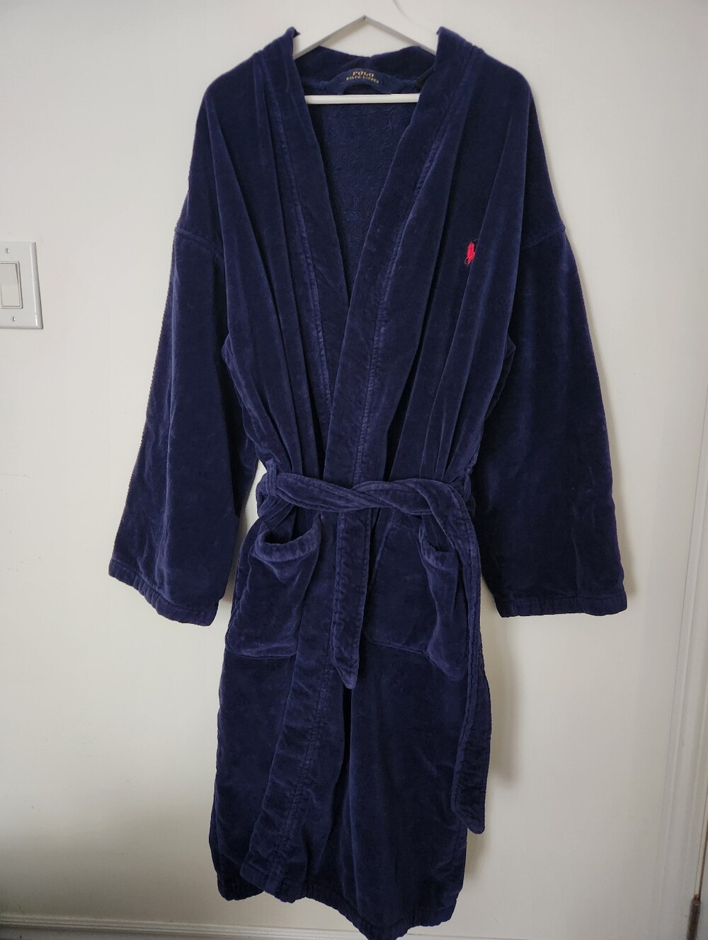 Polo Ralph Lauren Terry Velour Robe L/XL - Picture 4 of 8